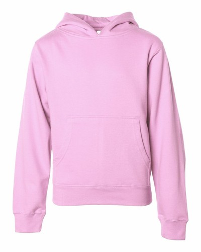 Independent Trading Co. Youth Midweight Long Sleeves Hooded Sweatshirt - SS4001Y - Picture 9 of 16