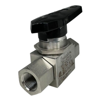 Swagelok SS-AFSF8 High Pressure Ball Valve Stainless Steel 3pc G1/2 Female NPT