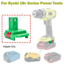 For Dewalt/For Bauer/For Hercules Battery Convert to for Ryobi 18v Tools Adapter