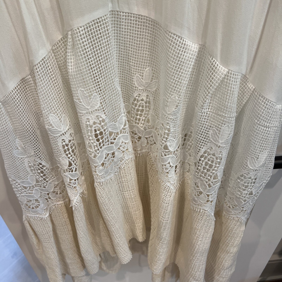 Plenty By Tracy Reese White Lace Dress small EUC | eBay
