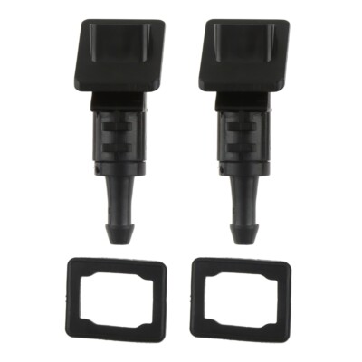 2PCS Black Windscreen Washer Jet Nozzles 98630 1H510 For Kia Ceed 2006-2012