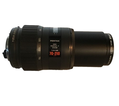 SMC Pentax A ZOOM 70-210mm 1:4 4/70-210 mm Top + 2 Pentax Caps