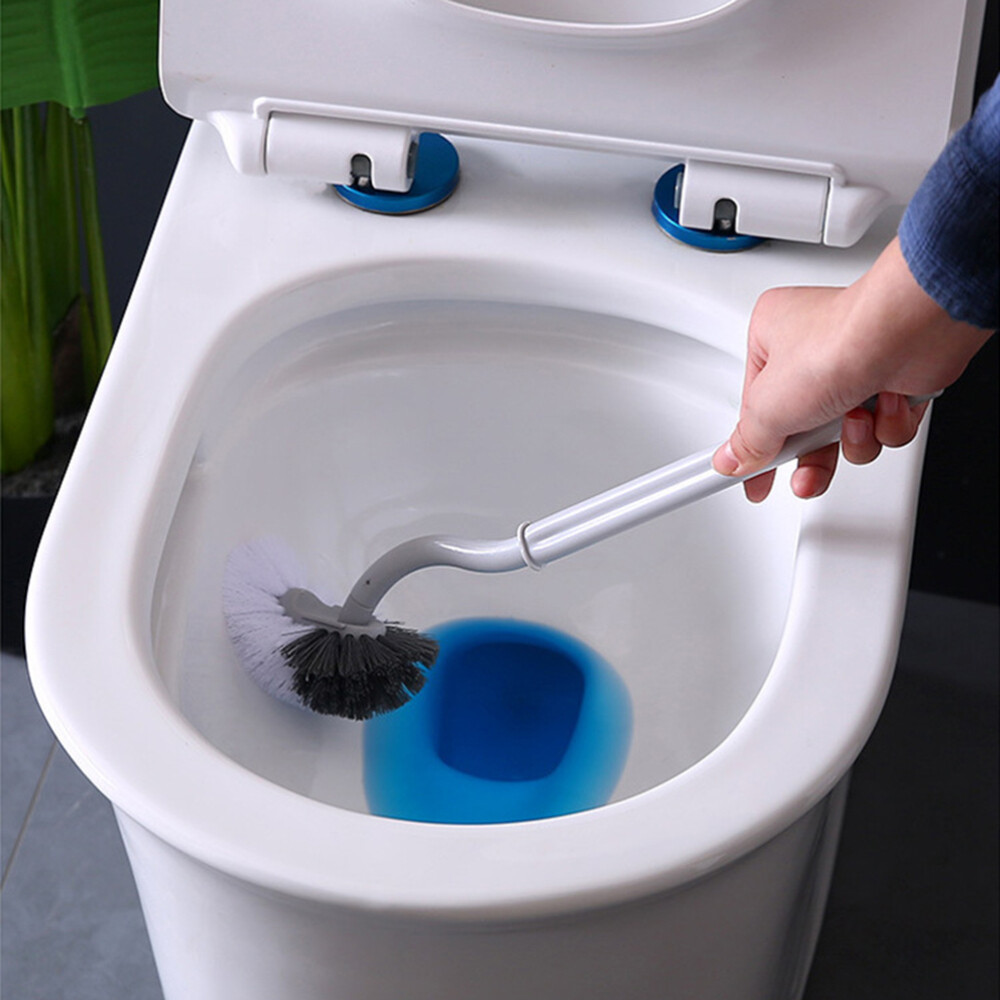Toilet Cleaning Supplies Bathroom Toilet Brush Slim Compact Toilet