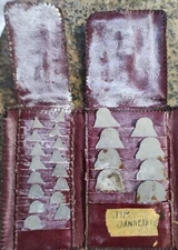 🗽VINTAGE LUFKIN 24 PIECE RADIUS GAGE SET