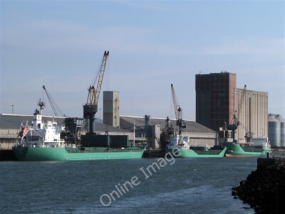 Photo 6x4 Three 'Arklows' at Belfast Queens Island Arklow Shipping, estab c2009