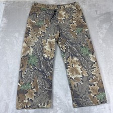 Vtg Walls Realtree Camo Pants Mens 36-38x30 Waterproof Pruf Thinsulate Lined