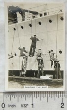 1937 Senior Service The Navy No. 47 Painting the Ship