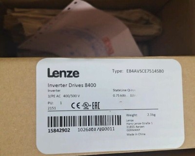 E84AVSCE7514SB0 Brand New FREE SHIPPING US Store for Lenze E84AVSCE7514SB0