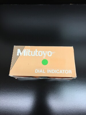 Mitutoyo PN 2046S-80 Dial Indicator M2.5X0.45 Thread, 8mm Stem Dial Peak Hold