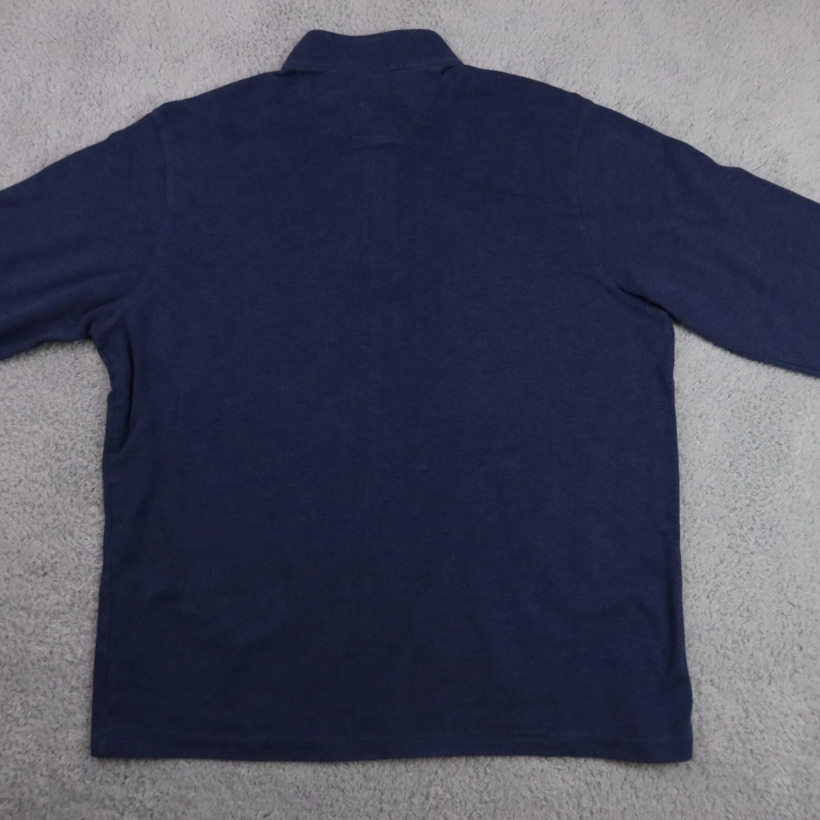 VETEMENTS Mizzen + Felpa Principale Giacca Uomo XX Large Blu 1 4 Zip Golf Performance