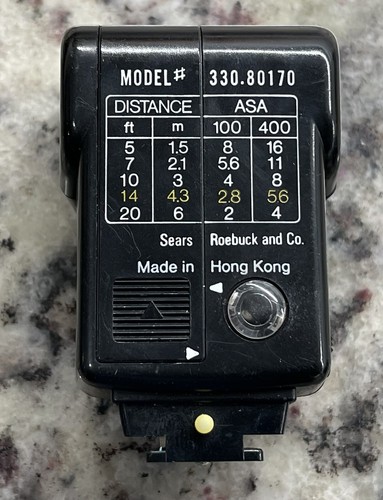 Corpo fotocamera Sears KS Super Vintage, con flash automatico, obiettivo 50mm e manuali - Foto 9 di 14