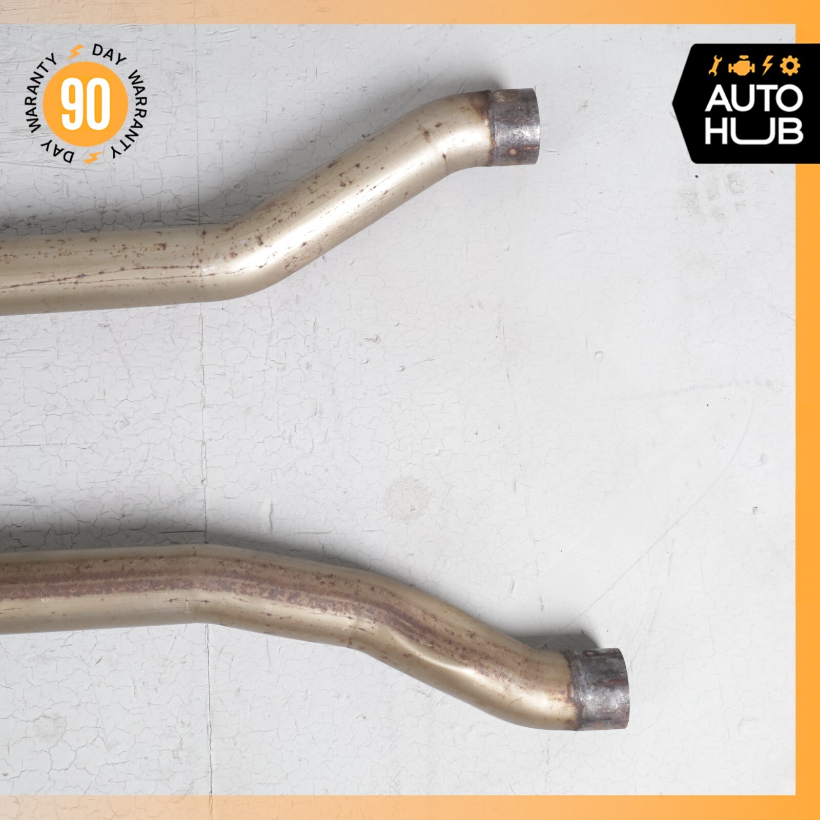 Bentley Continental GT 6.0L Middle Exhaust Downpipe Left & Right Side OEM 73k