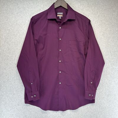 mens cutaway collar dress shirts Italian Cutaway Collar Plaid Slim Fit Dress Shirt XL