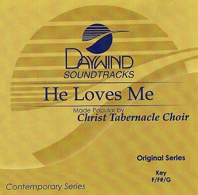 He Loves Me Christ Tabernacle Choir Accompaniment Track Karaoke Version