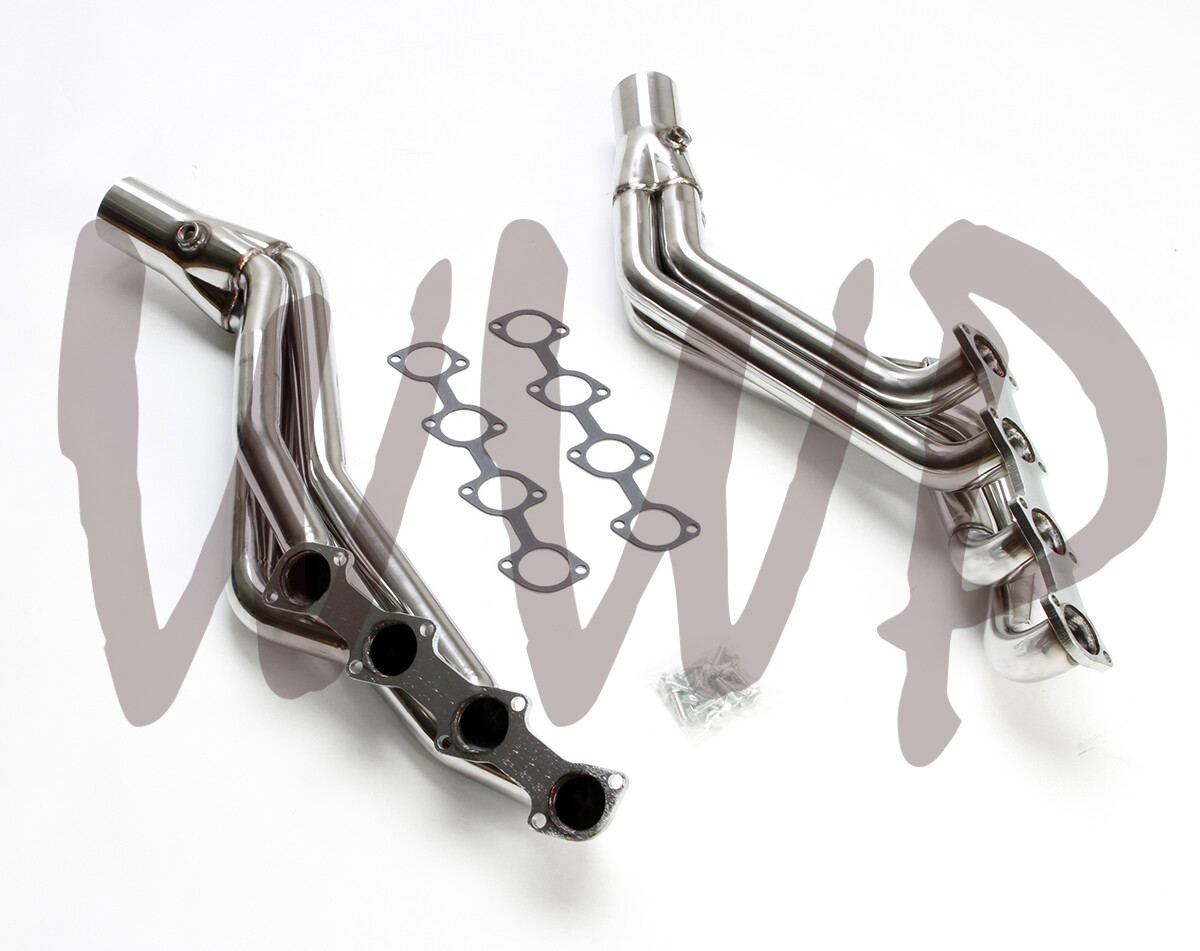 Stainless Steel Exhaust Header Manifold System 0408 Ford F150 4.6L V8