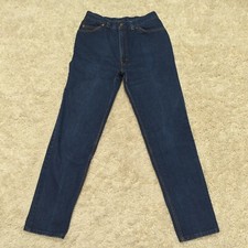 Vintage 80s Levis High Waisted Jeans White Tab USA Made Size 14 Actual 28x31 EUC
