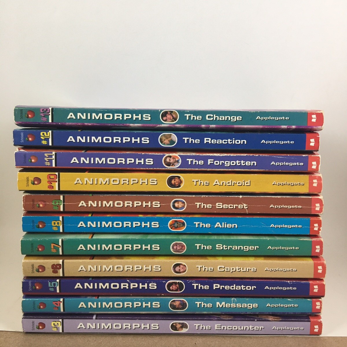 Animorphs 3-13 The first Journey by K.A. Applegate lot of 11 books