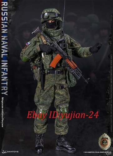 1/6 DAMTOYS 78070S Infantería de marina de infantería naval rusa campo de nieve versión especial - Imagen 12 de 17