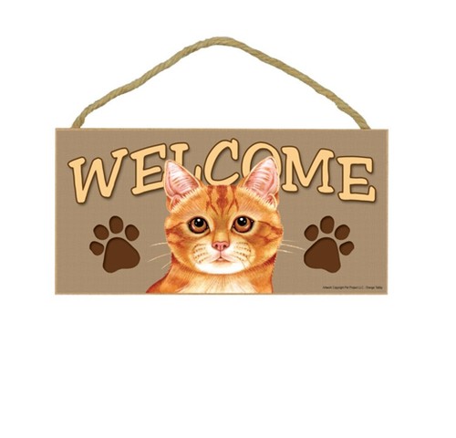 10" x 5" Wooden Welcome Signs Dogs Cats Horses Many to Choose From!! USA MADE - 第 18/29 張圖片