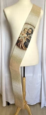 Deacon stole, St. Joseph,  from Italy