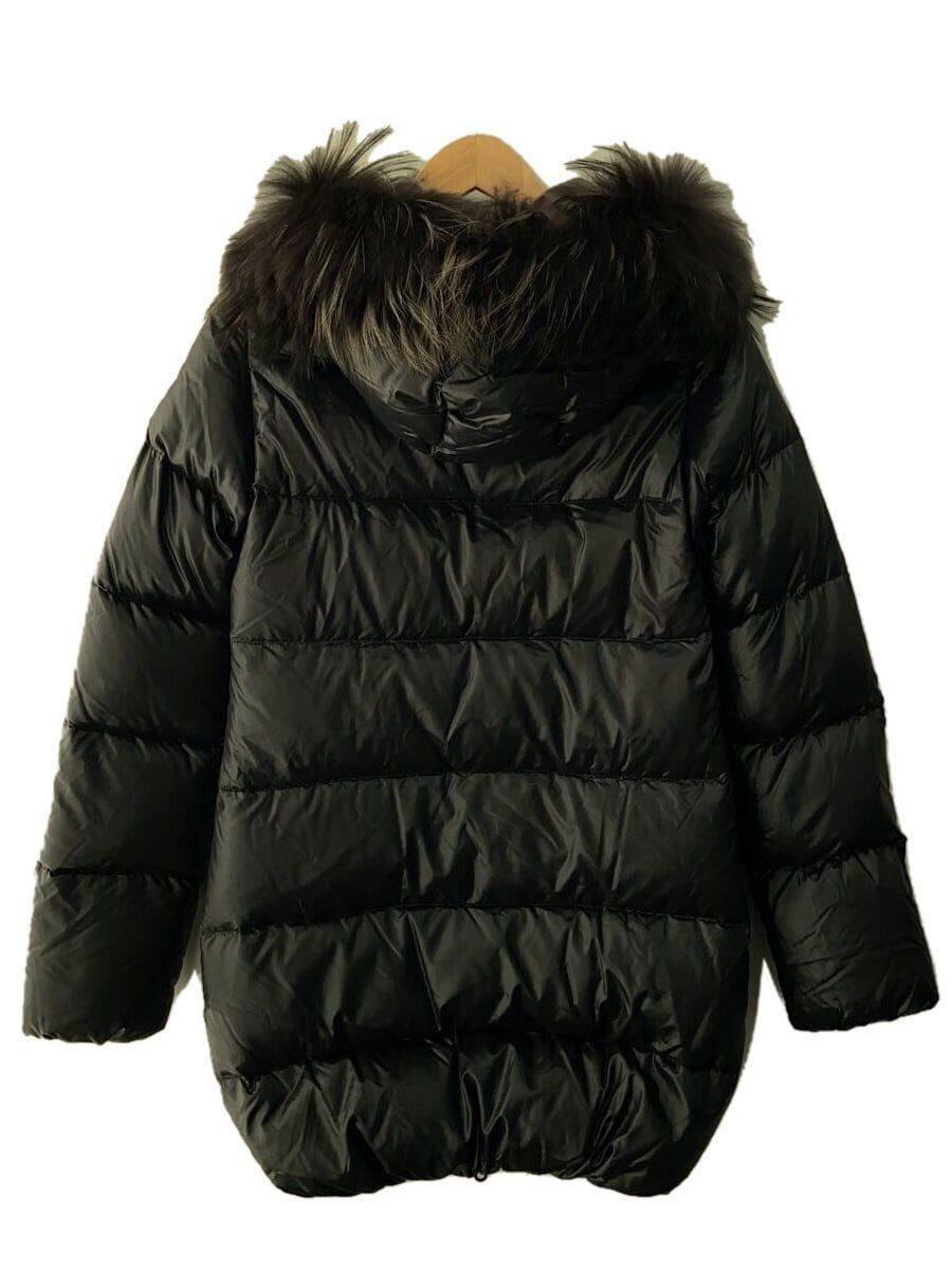 ALTRA DUVETICA Altro Cappotto 38 Nylon Nero D.037.00.MFG 1057R