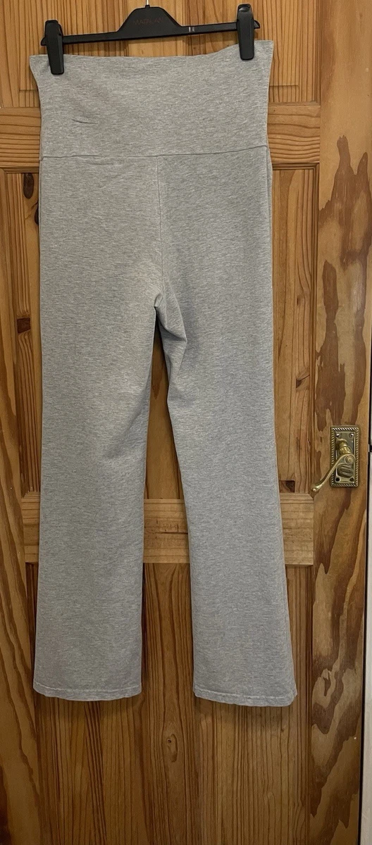 Pantalones grises H&M para mujer y mujer talla M usados verano 2025 vendedor del Reino Unido~