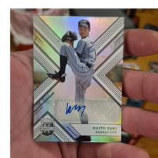 Panini 2018 Elite Extra Edition Kaito Yuki Kansas City Royals Auto #197