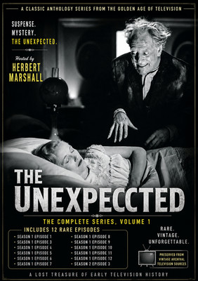 The Unexpected 1952 Rare TV Series DVD 12 Episodes Herbert Marshall
