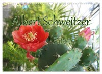 "Calendar 2027 · US Version · Albert Schweitzer Quotes (Wall Calendar 2027 17\" ×"
