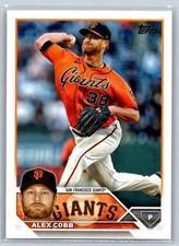 2023 Topps #108 Alex Cobb - San Francisco Giants