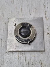 Antique Vintage Burke & James Ingento Junior Camera Lens Part Mounted Optical