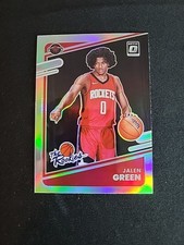 Jalen Green 2021 NBA Panini Optic The Rookies Holo Prizm #2 Houston Rockets