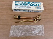 VINTAGE AQUA-FLO PLUMBING REPLACEMENT COPPER & BRASS BALLCOCK NOS
