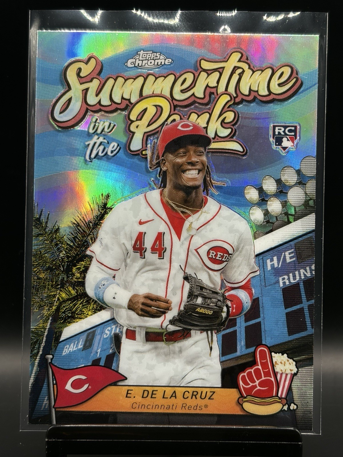 2024 Topps Chrome - Summertime in the Park Elly De La Cruz #SITP-4 (RC)