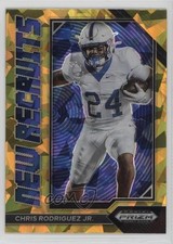 2023 Panini Prizm Draft Picks New Recruits Gold Ice Chris Rodriguez Jr 0a21