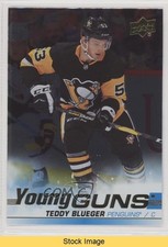 2019-20 Upper Deck Young Guns Silver Foil Teddy Blueger #231 READ 0nr3