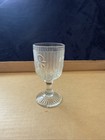 clear, Jeanette Iris And Herringbone, 4 Inch Wines, Set Of 12 No Chips Or Cracks — photo 1