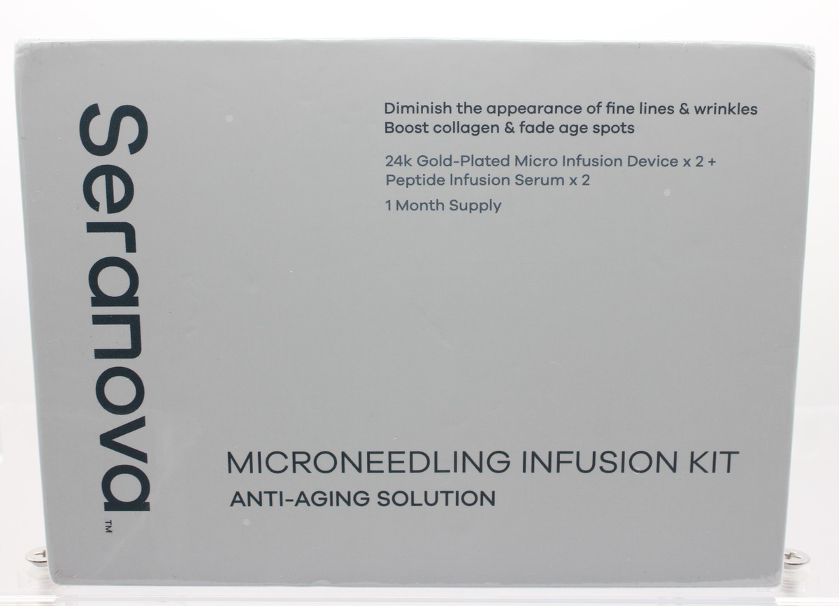 SEALED Seranova Microneedling Infusion Kit Anti-Aging Solution, 1