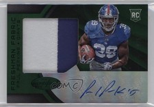 2016 Panini Unparalleled RPS Rookie Jersey Green 3/5 Paul Perkins #232 Auto 5w7