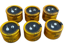 Korea Chemi-Con 6800 uF 50WV Electrolytic Capacitor Lot of 6 