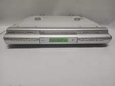 SONY ICF-CDK50 Under Cabinet AM/FM Radio CD Player Tested Works Great