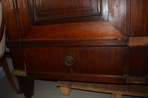 Mahagoni Schrank groß 1800 Biedermeier Louis 16. Klassizismus TOP Nr.2 - Picture 9 of 16