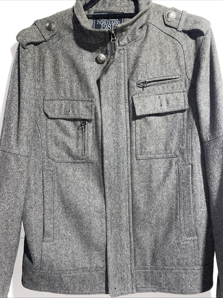 Chaqueta de lana Heritage 1981 para hombre mediana Foto 2 de 4
