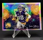 2025 Topps Cosmic Chrome Justin Jefferson Base (RAW)