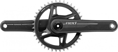 SRAM RED XPLR Wide Kurbelgarnitur 160 mm 42T - leichte High-Performance-Grave...