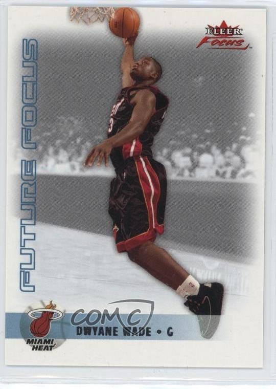 2003-04 Fleer Focus Future Focus /499 Dwyane Wade #148 Rookie RC HOF