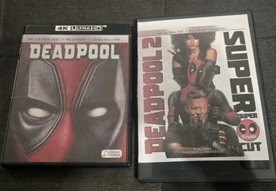 Deadpool 1 & Deadpool 2 4K Blu Ray Discs Pls  READ !