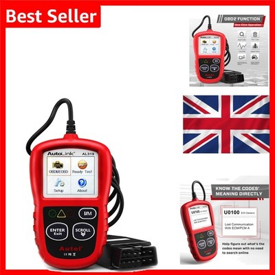 Codeleser AutoLink AL319 KFZ Diagnosescanner OBD2 Motorfehlercodeleser
