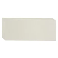 4Pcs Shoe Sole Protector 9.84"x3.94" Shoe Bottom Grip Pads for High-Heels White