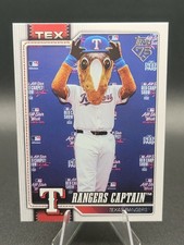 2026 Topps Series 1 Celebration - Rangers Captain #M-12 Mascots Insert - RANGERS